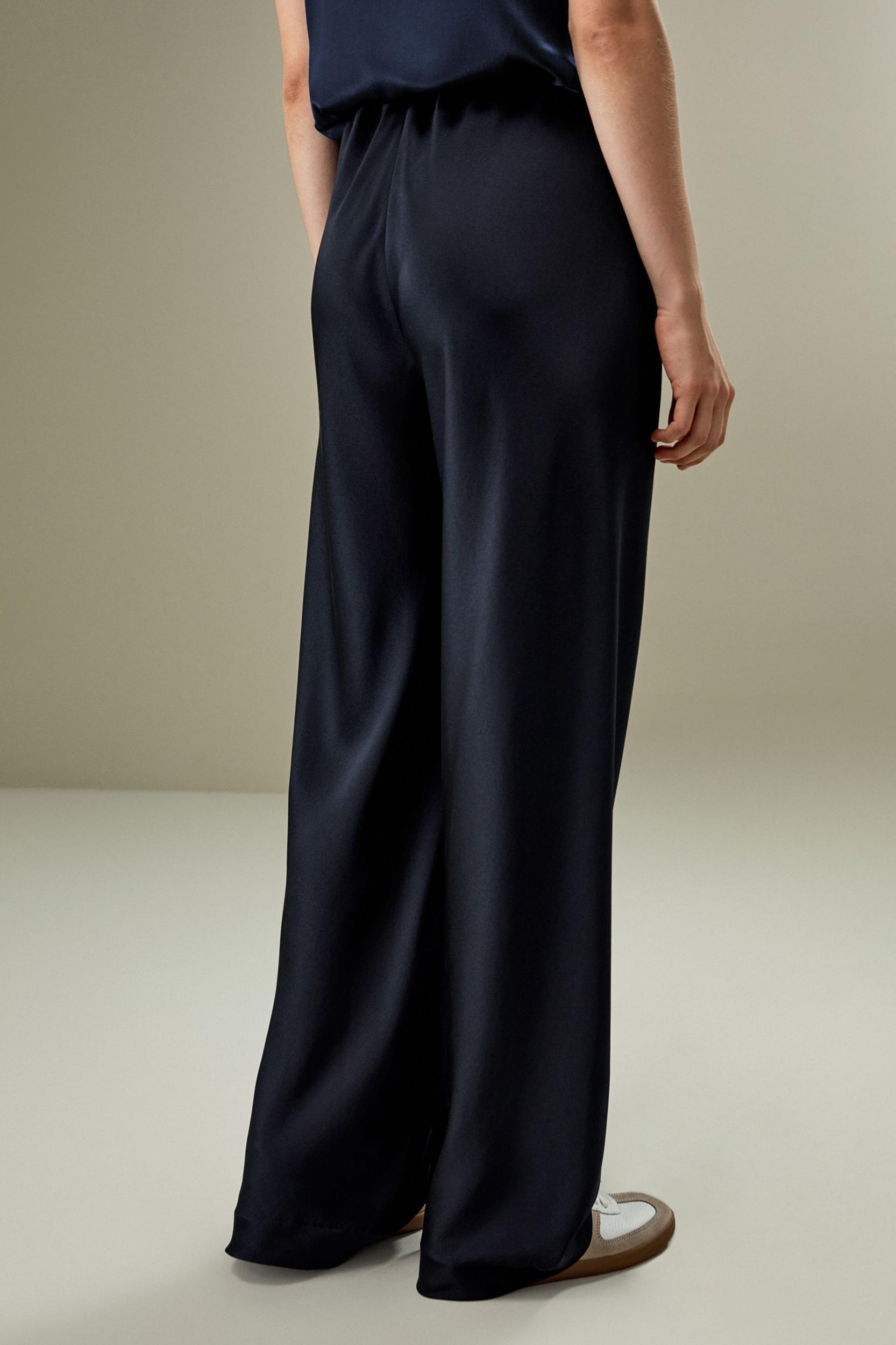 Full bias cut silk pants Product Image