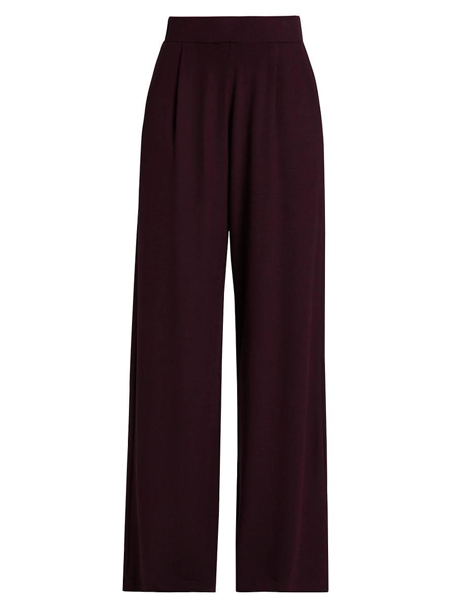 Womens Lauren Knit Wide-Leg Pants Product Image