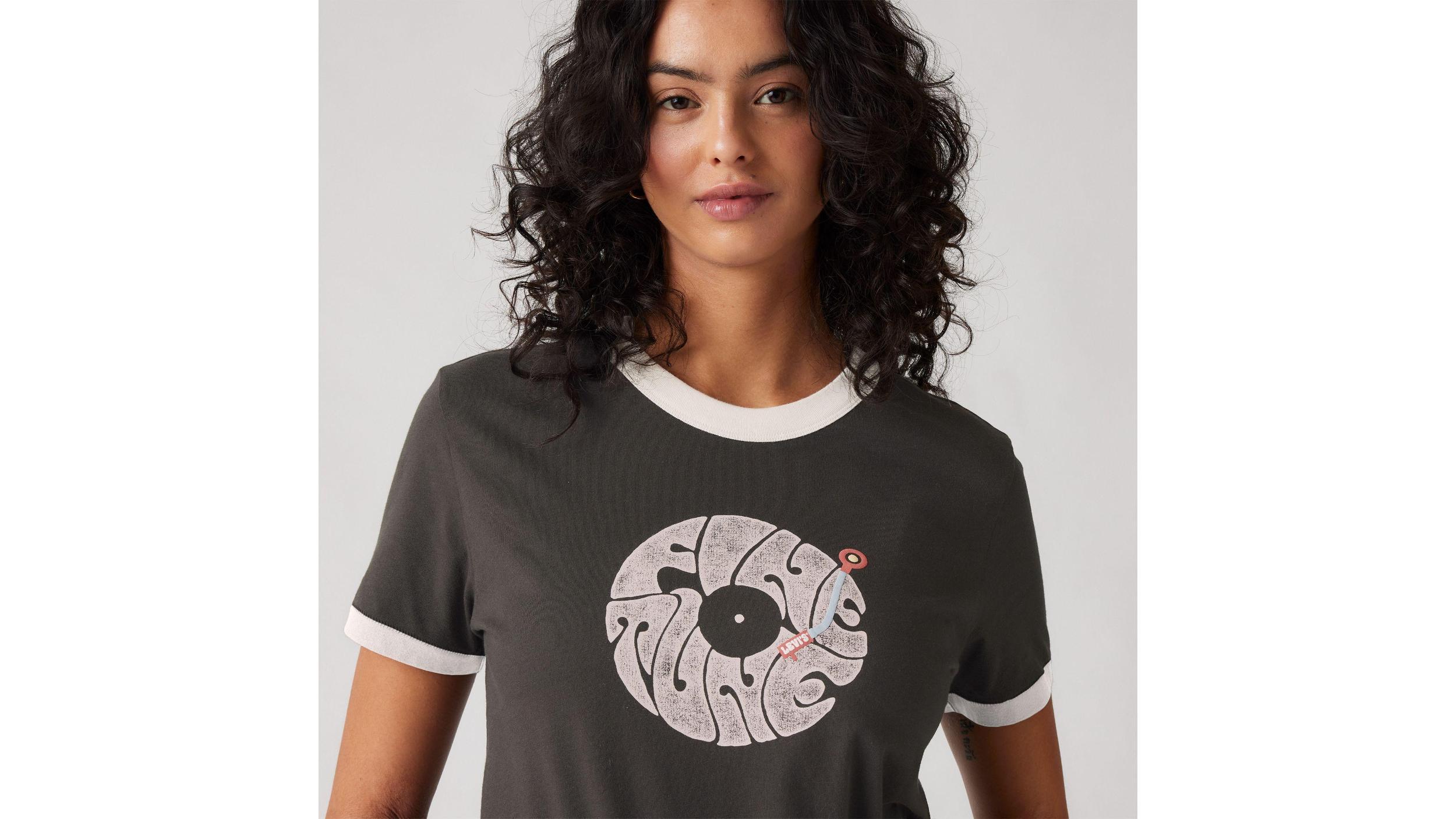 Graphic Iconic Ringer T-Shirt Product Image