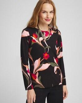 Touch of Cool™ Trails Long Sleeve Tee Product Image