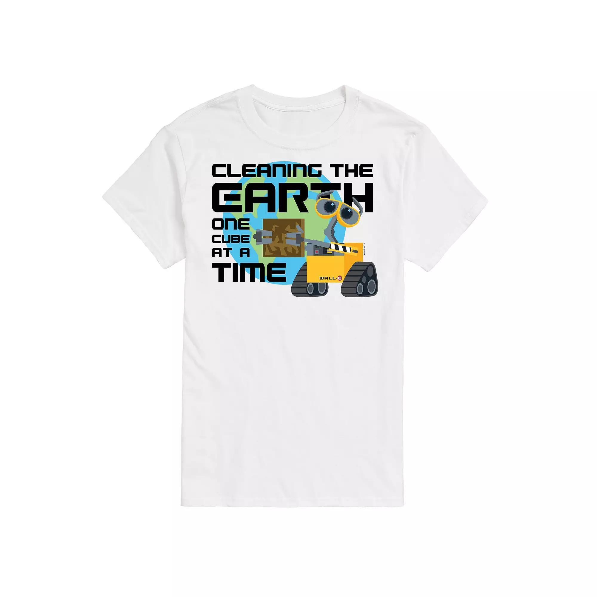 Disneys Wall-E Big & Tall Cleaning Earth Graphic Tee, Mens Product Image