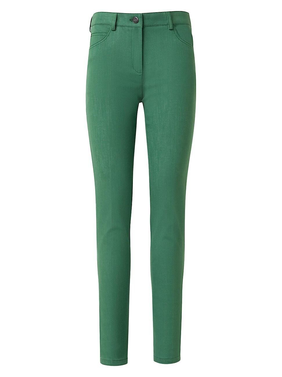 Womens Magda Stretch-Denim Mid-Rise Slim-Leg Jeans Product Image