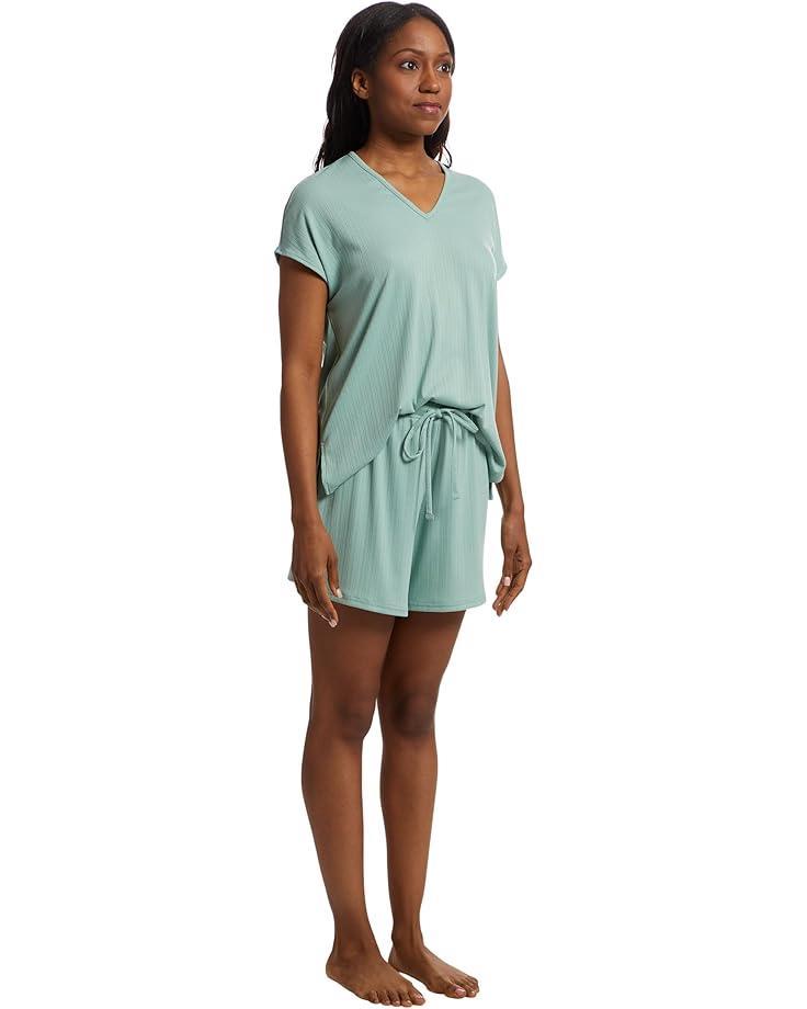 All American Jersey & Lace Shortie Set Product Image