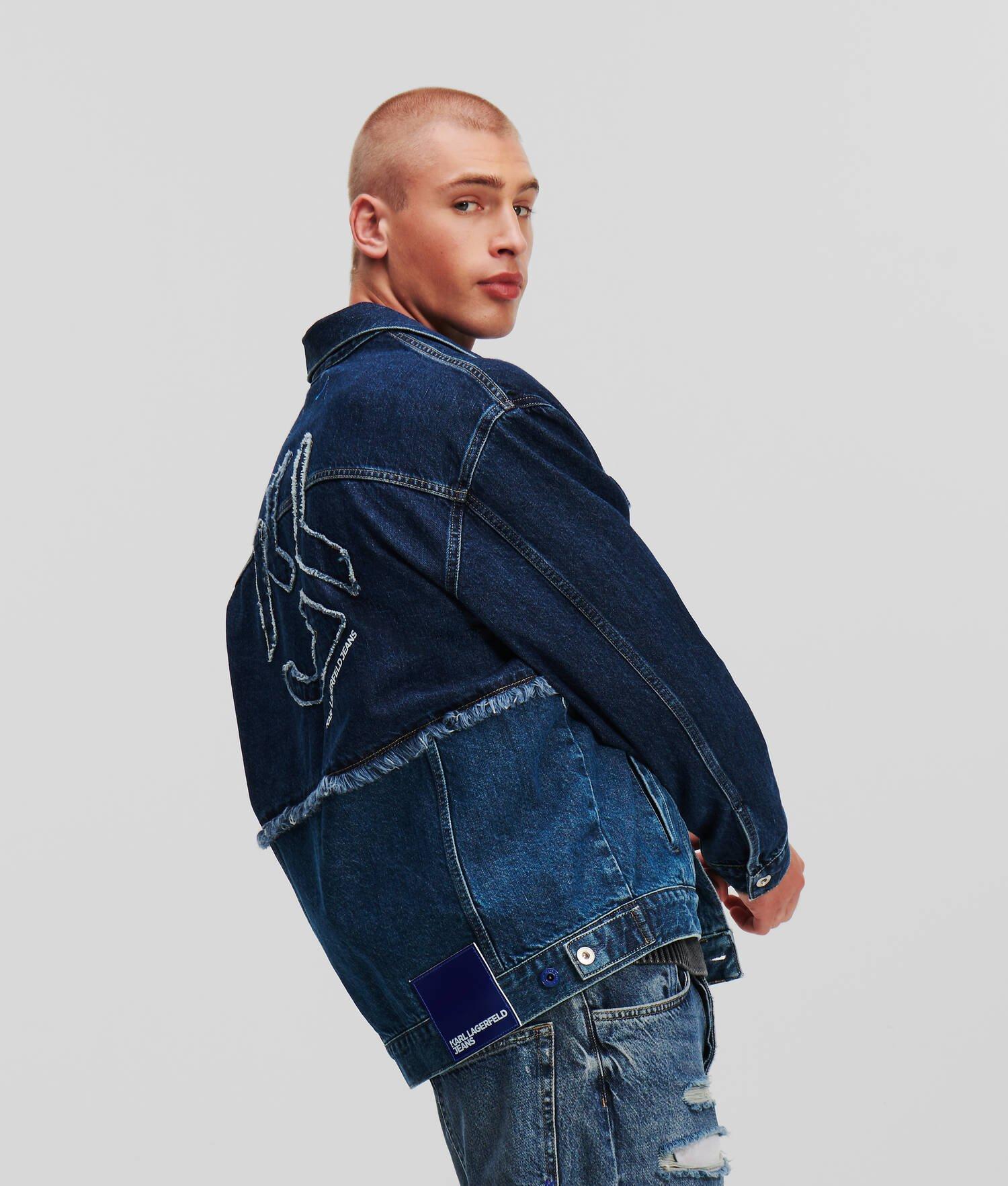 KLJ PATCHWORK DENIM JACKET Product Image
