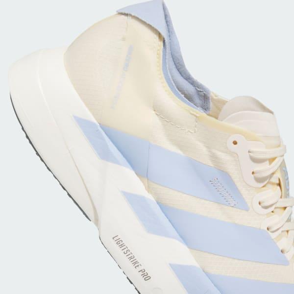 adidas Adizero Adios Pro 4 Shoes Warm Vanilla 9.5 Womens Product Image