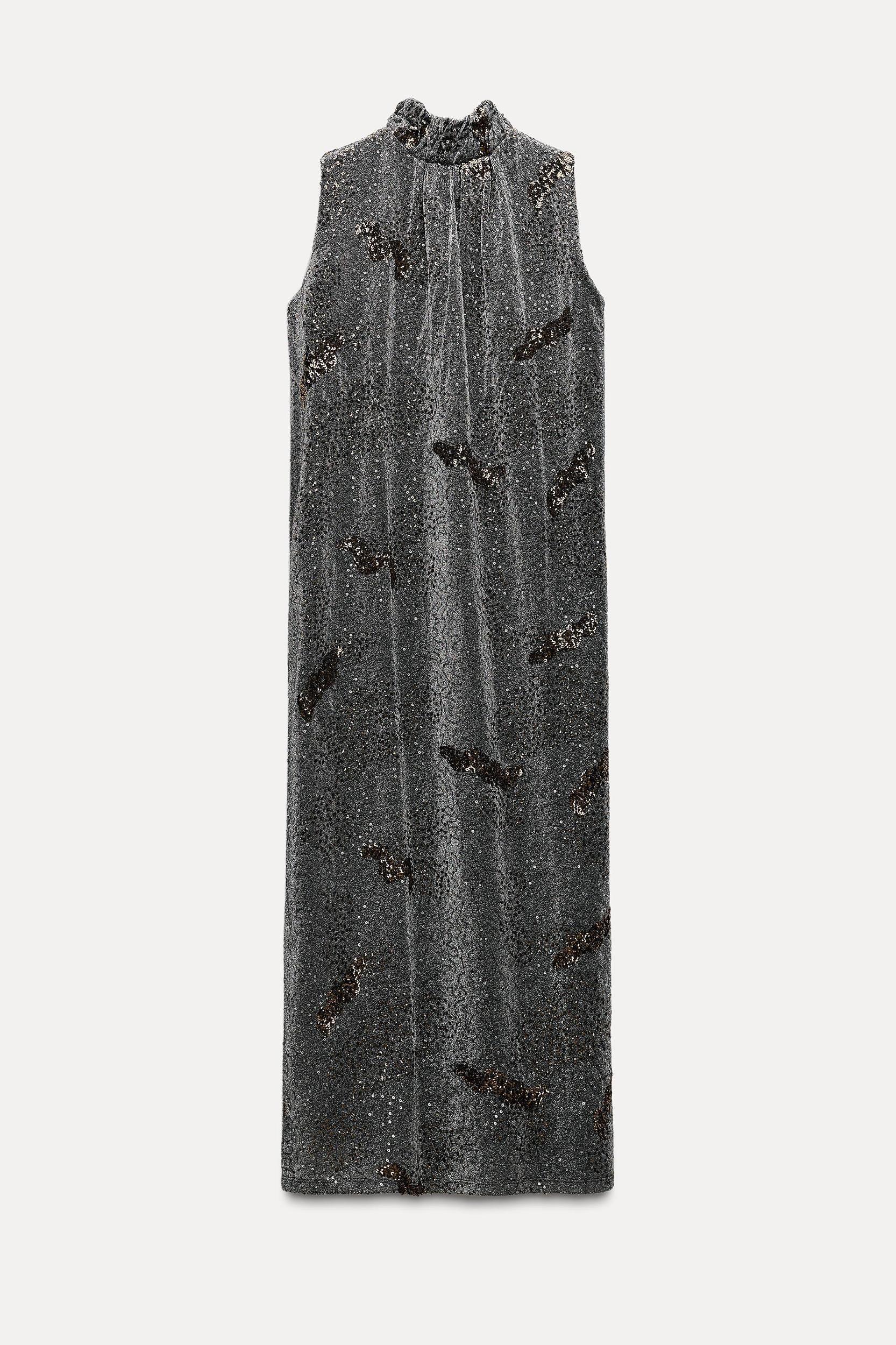 LONG SEQUIN DRESS Product Image