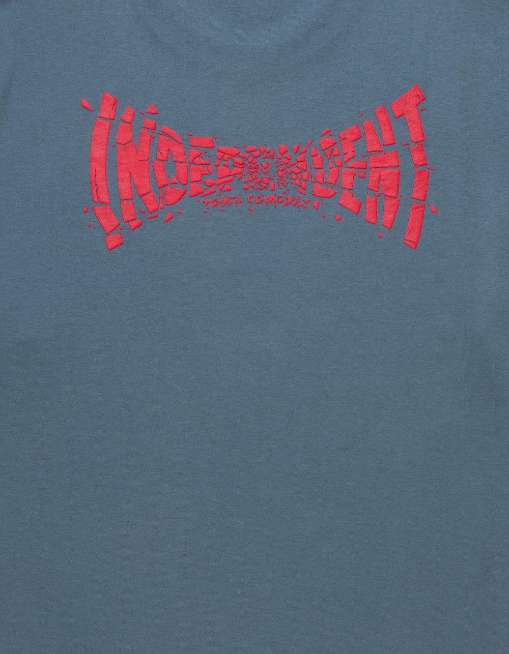 INDEPENDENT Shatter Span Mens Tee - BLUE Product Image