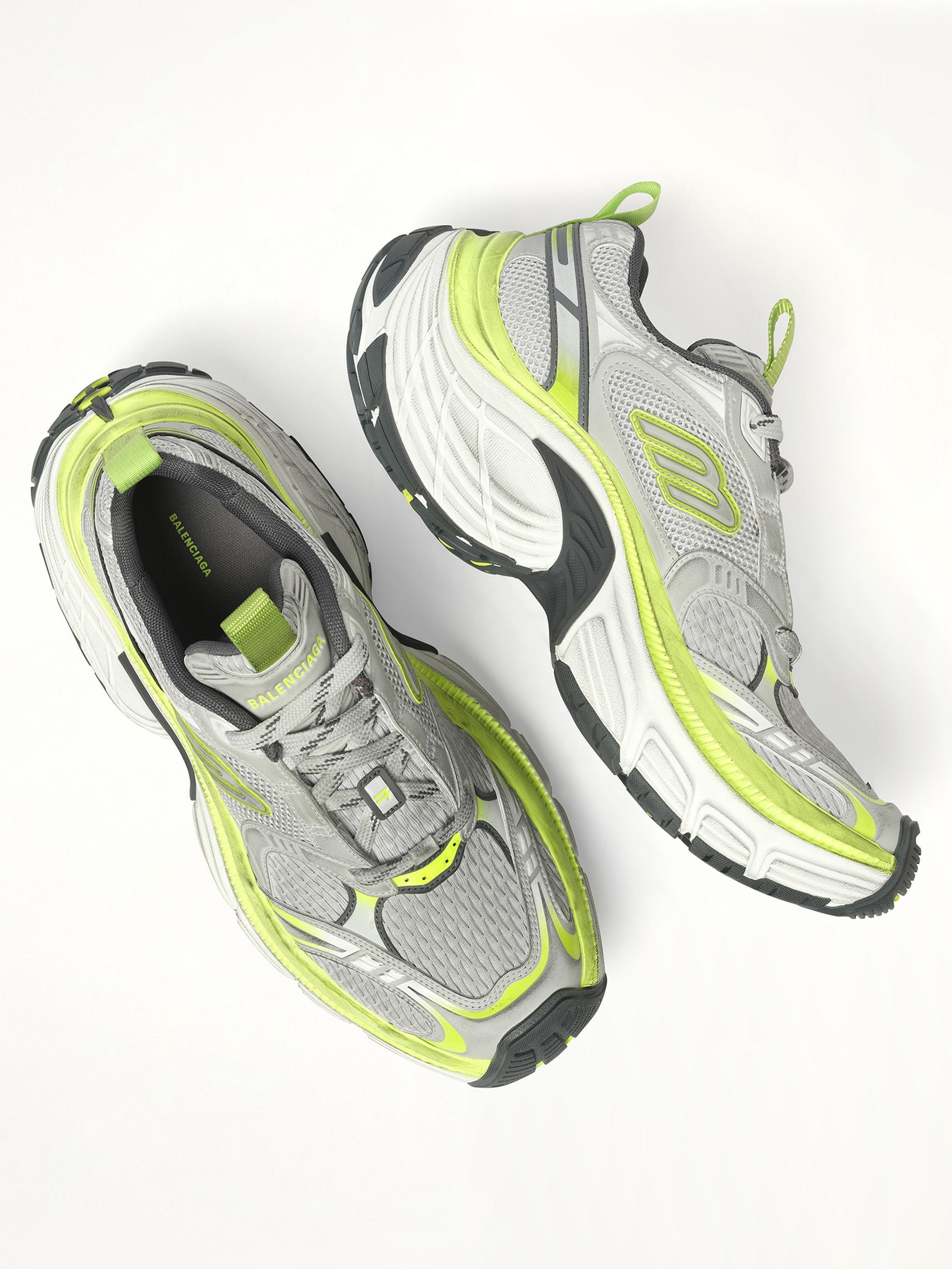 BALENCIAGA Multicolor Mesh And Rubber 6xl Sneakers In Multicolour Product Image
