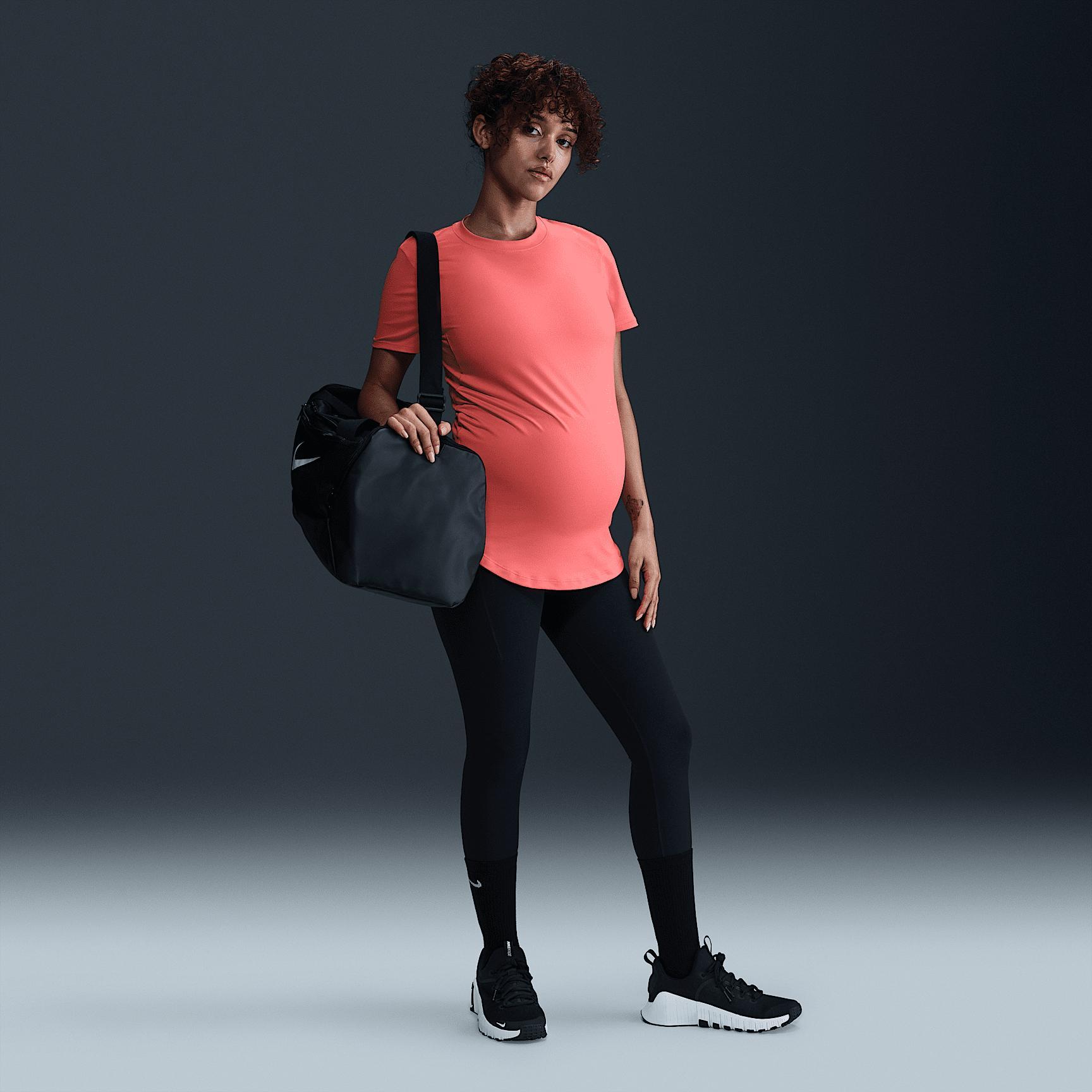 Nike Women's (M) One Dri-FIT Slim-Fit Short-Sleeve Top (Maternity) Product Image