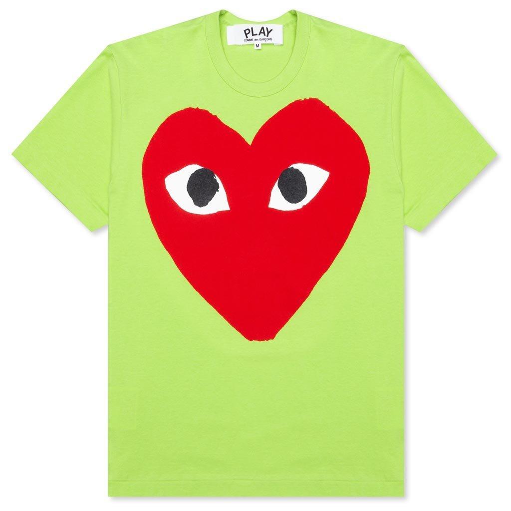 Pastelle Red Logo T-Shirt - Green Male Product Image