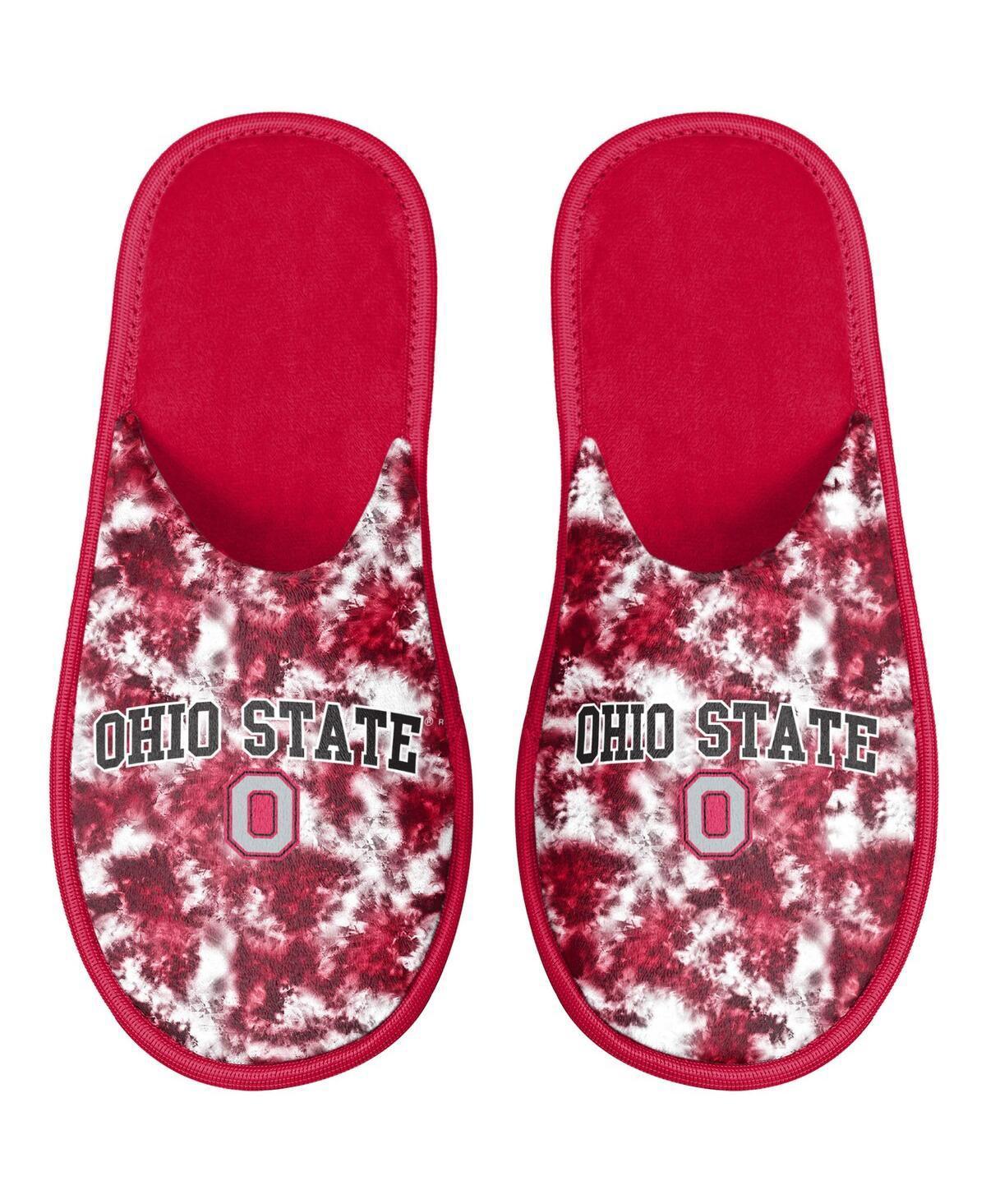 Womens FOCO Ohio State Buckeyes Iconic Logo Scuff Slippers Product Image