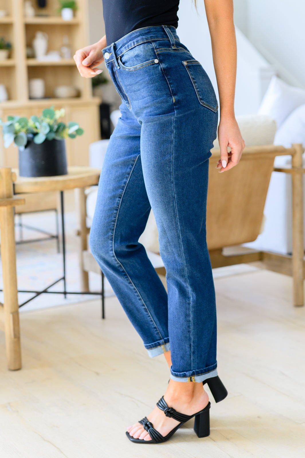 Colt High Rise Button Fly Distressed Boyfriend Jeans (Online Exclusive) Product Image