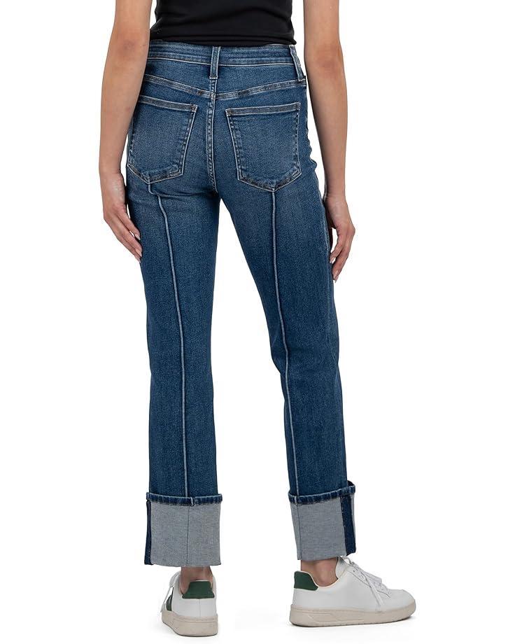 Charlotte High Rise Fab Ab Wide Leg-Roll Up Product Image