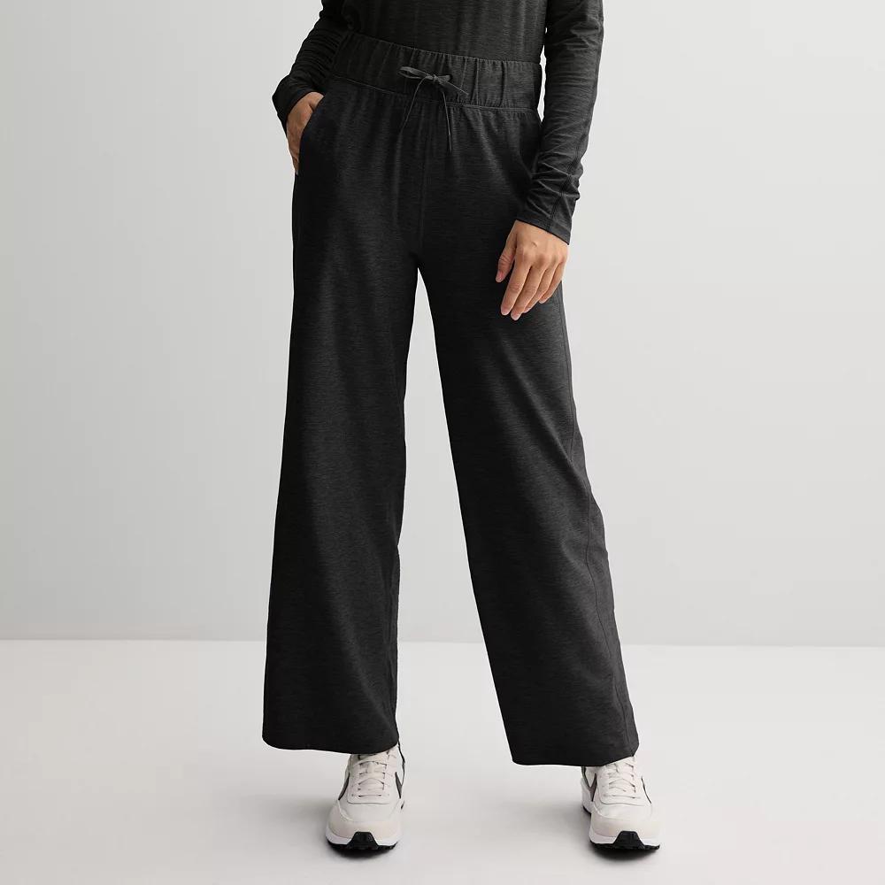 Women's FLX High-Rise Wander Wide Leg Pants, Size: Large, Purple Sherry Product Image