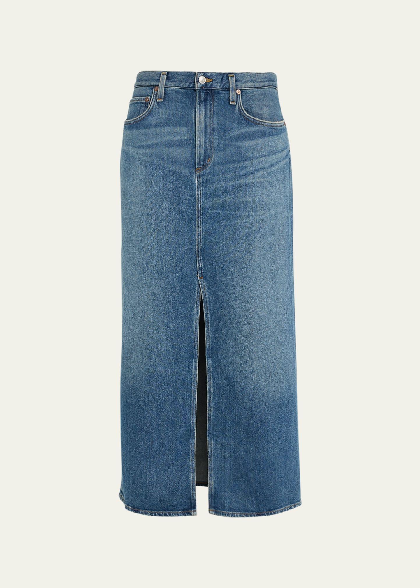 Leif Low Slung Skirt AGOLDE Product Image