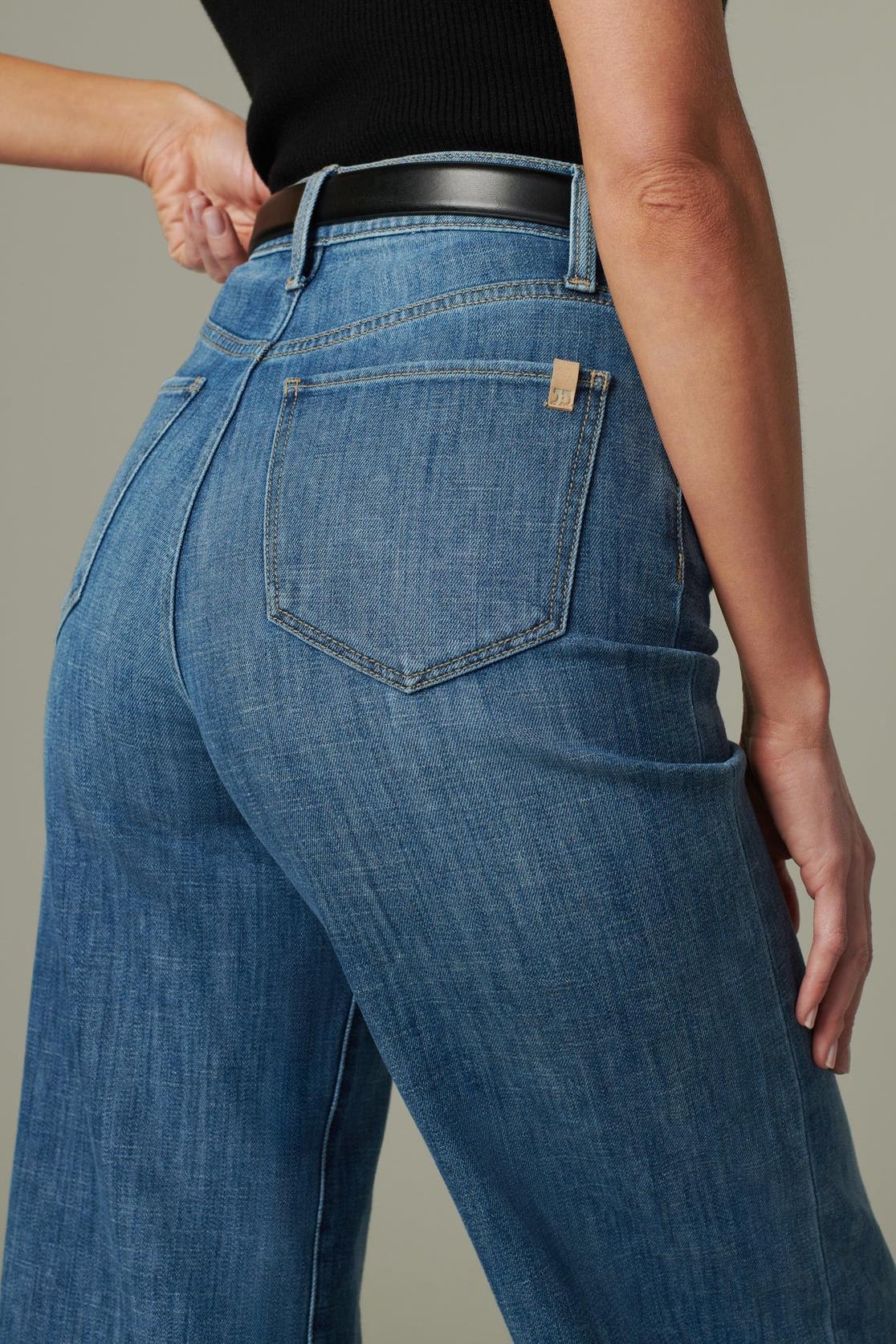 The Mia High Rise Wide Leg Ankle // Weightless - Smoke Show Product Image
