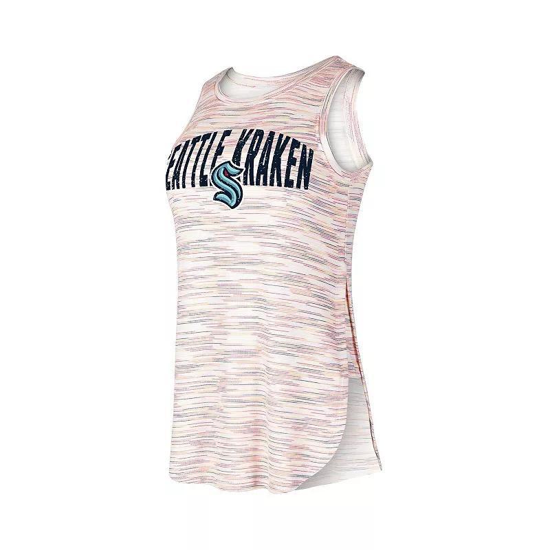 Women's Concepts Sport Seattle Kraken Sunray Multicolor Tri-Blend Tank Top, Size: XL, Krk Team Product Image