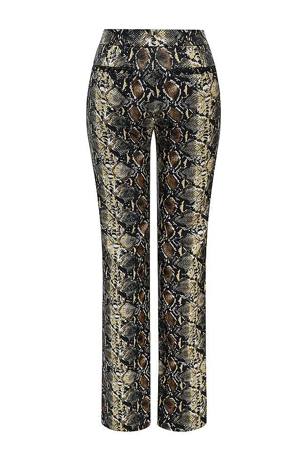 Vani Snake Print Fitted Jacket Product Image