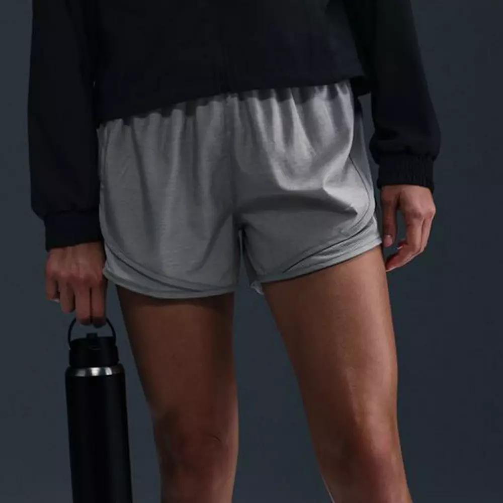 Women's Nike Tempo Dri-FIT Mid-Rise 3-in. Running Shorts, Size: Medium, Gray Grey Product Image