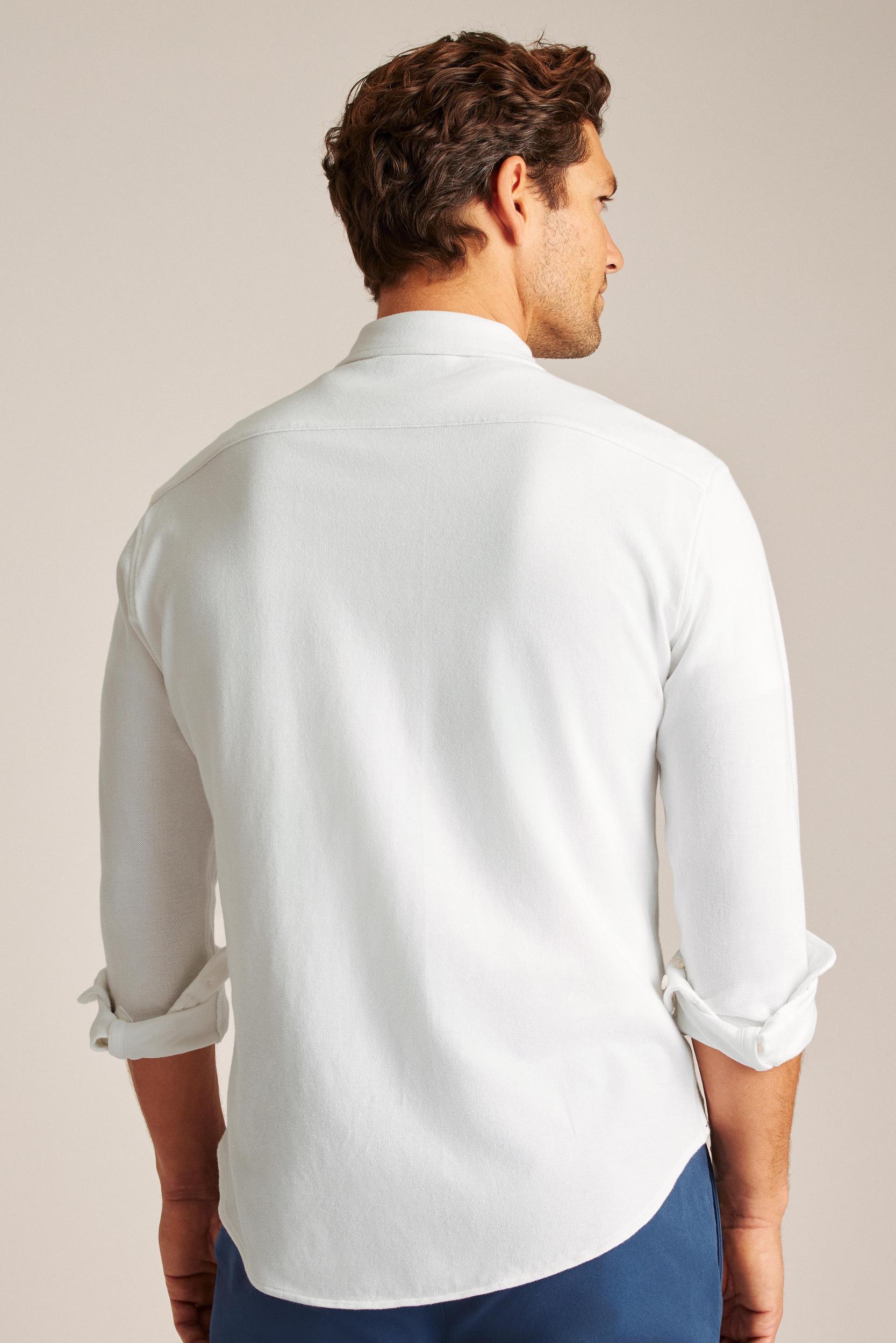 Knit Oxford Shirt Product Image