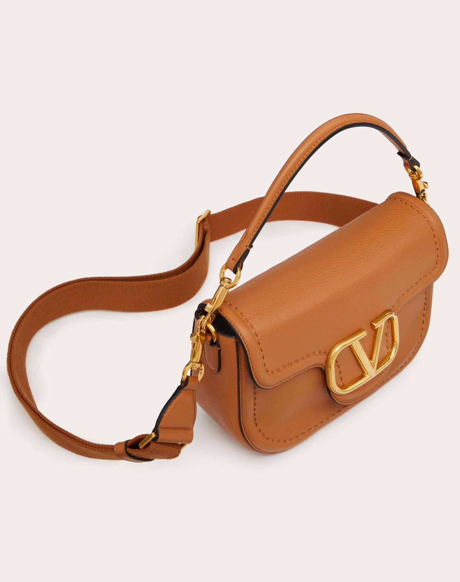 Valentino Garavani Alltime Grainy Calfskin Shoulder Bag Product Image