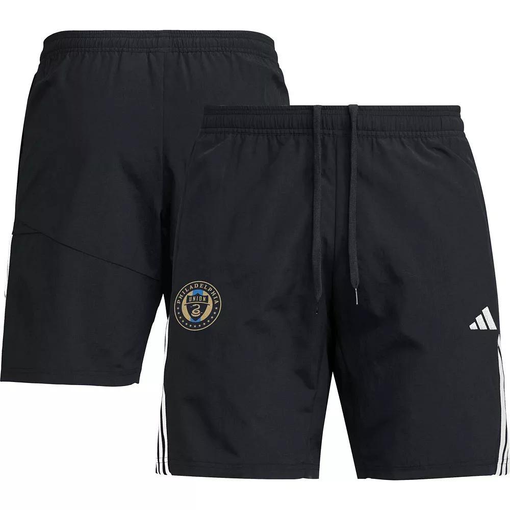 Mens adidas Black Nashville SC Downtime Shorts Product Image