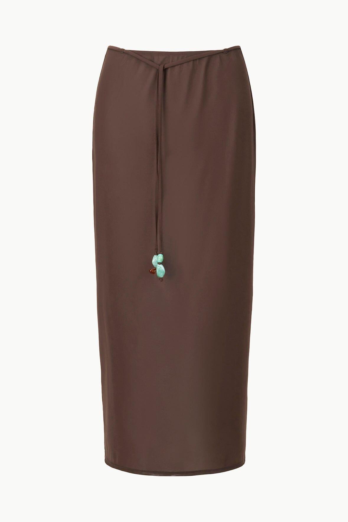 MILENA SKIRT | DARK CHOCOLATE Product Image