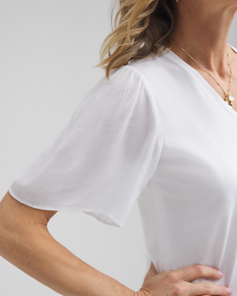 Zenergy® Ruffle Neck Tank Product Image