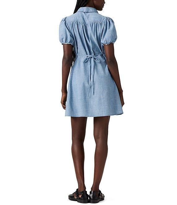 Levi's® Lea Short Sleeve Denim Mini Dress Product Image