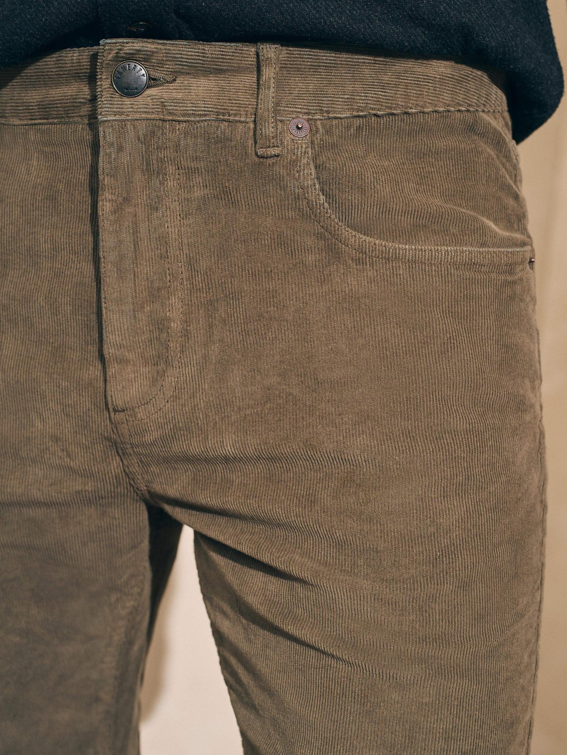Stretch Corduroy 5-Pocket Pant (32" Inseam) - Surplus Olive Male Product Image