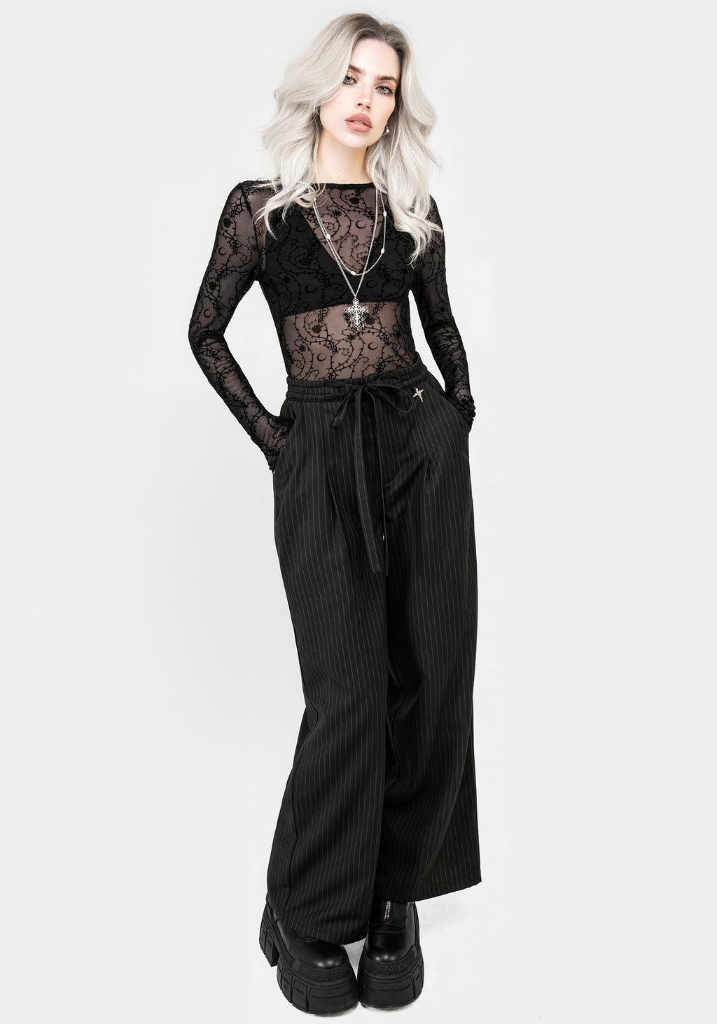 Thorns Mesh Top Product Image