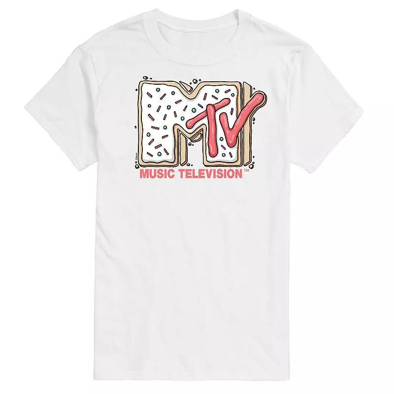 Big & Tall MTV Sugar Cookie Logo Graphic Tee, Mens Product Image