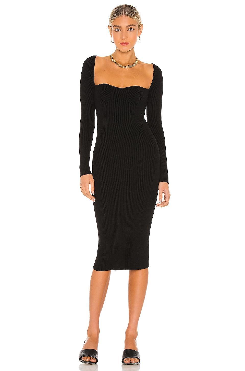 X REVOLVE Olivia Midi Dress One Grey Day Product Image