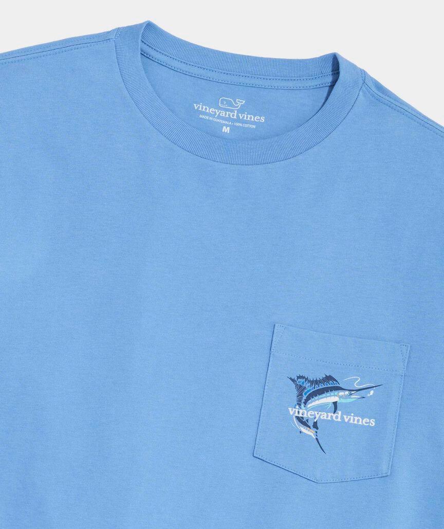 Classic Sailfish Long-Sleeve Pocket Tee Product Image