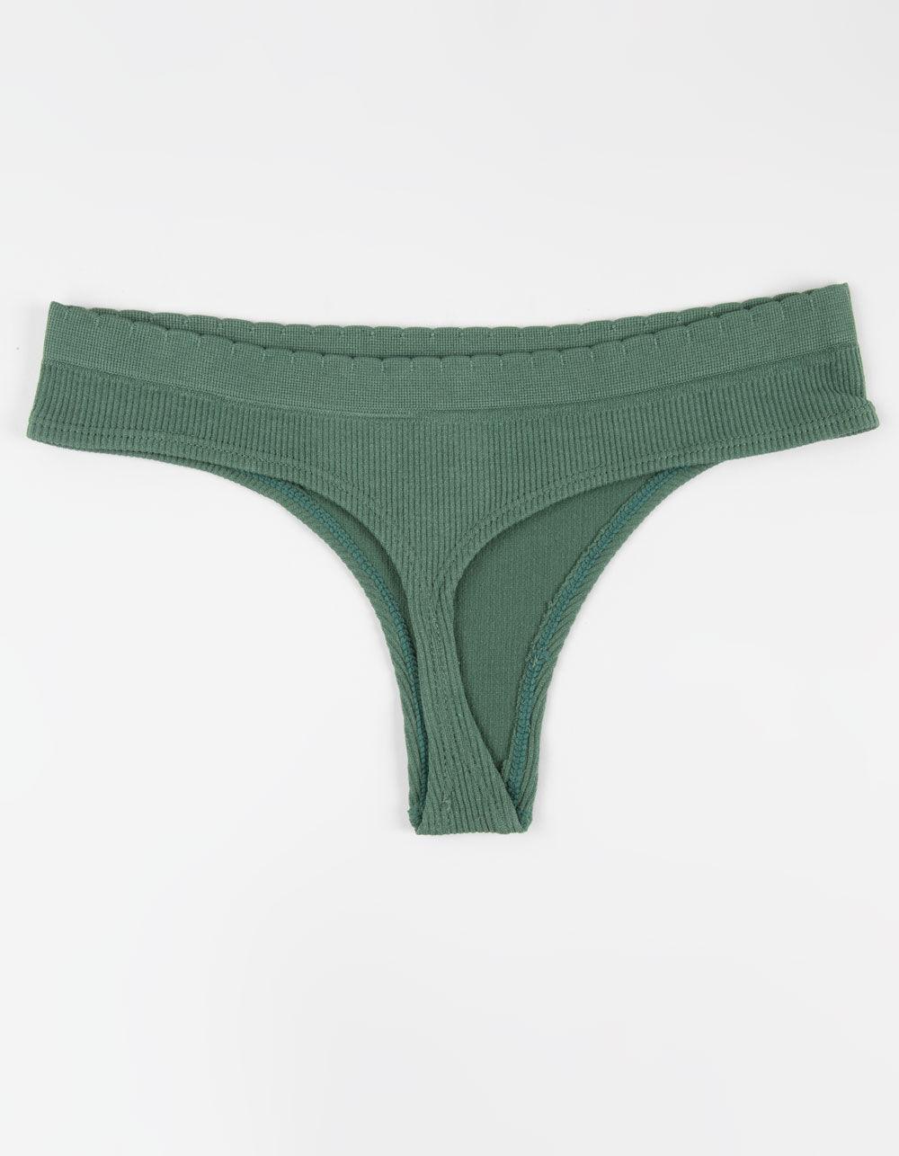FULL TILT Seamless Thong - LIGHT BLUE Product Image