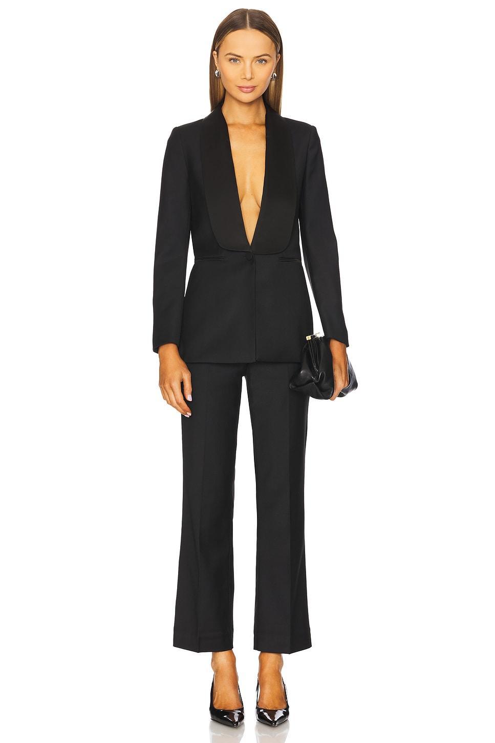 Polina Rose Tuxedo Trousers Ivy Oak Product Image