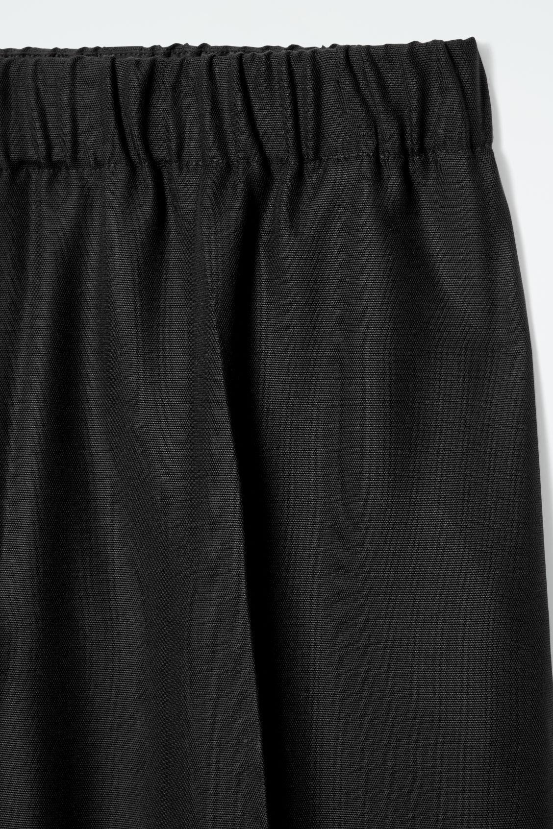 ELASTICATED STRAIGHT-LEG PANTS Product Image