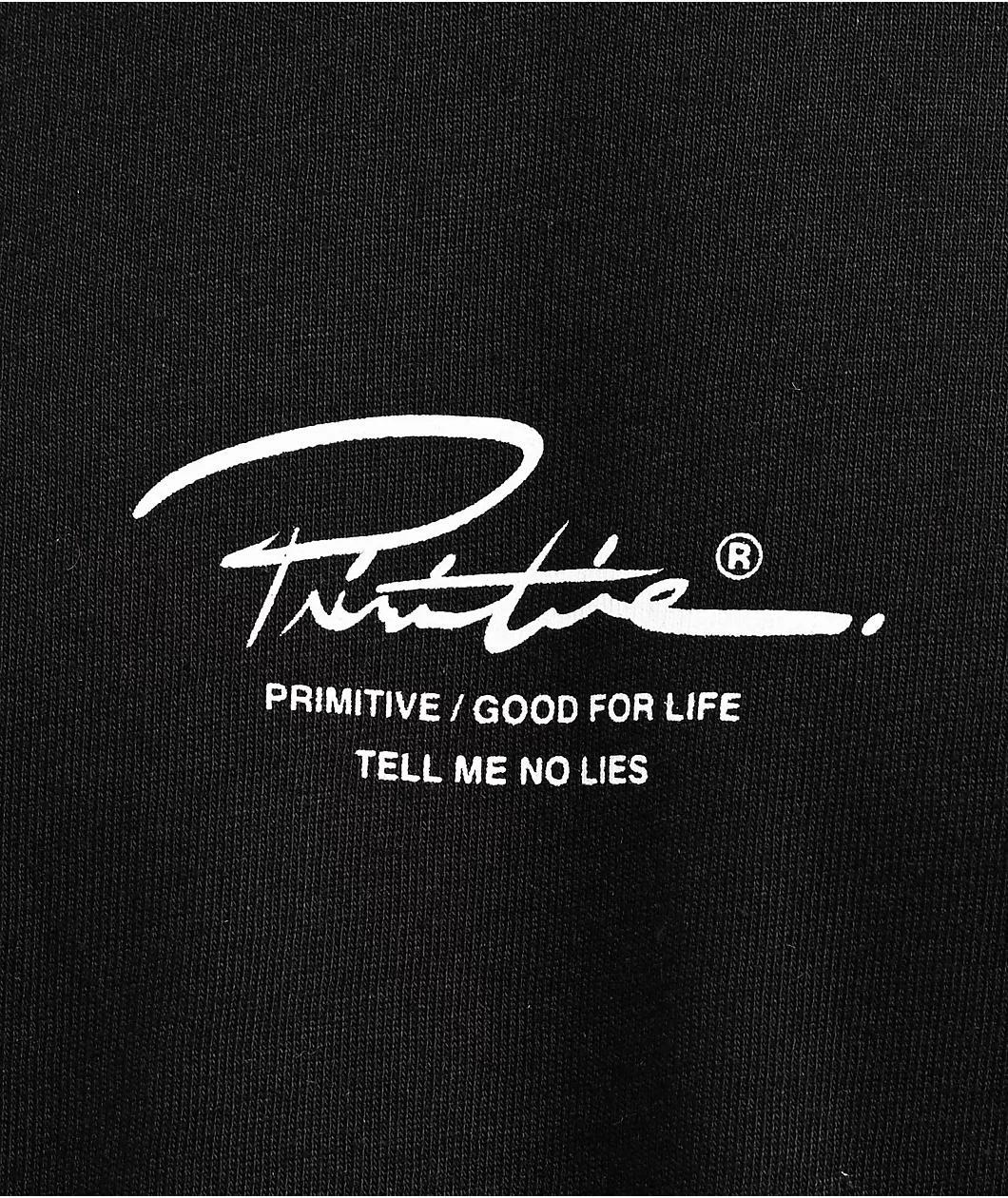 Primitive Angelo Black Heavyweight T-Shirt Product Image