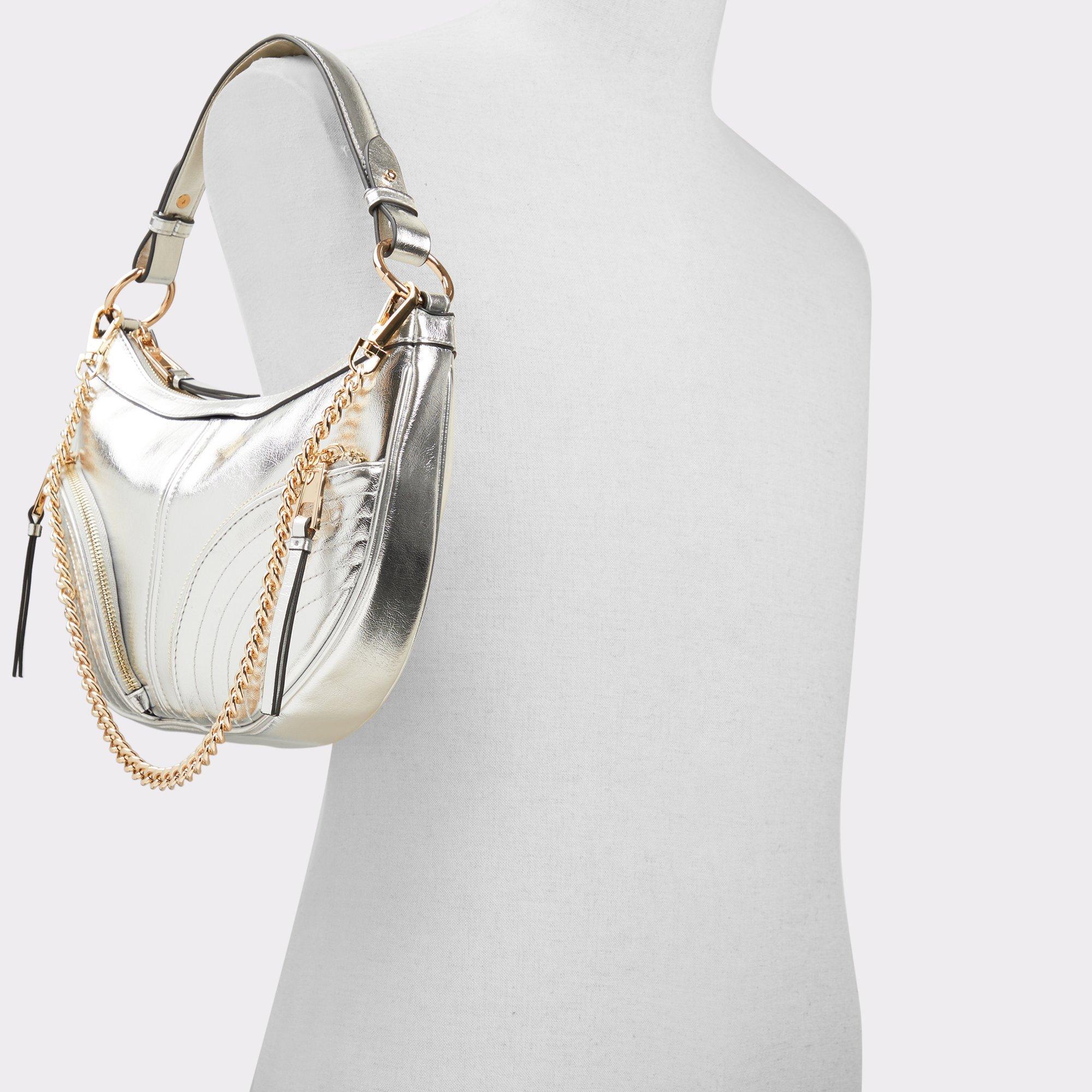 ALDO Beranyyx - Women's Shoulder Bag Handbag - Silver Product Image