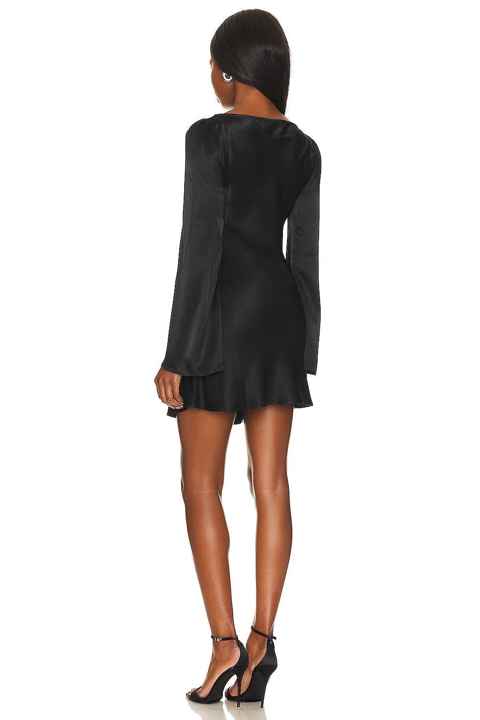 x REVOLVE Basier Mini Dress Stone Cold Fox Product Image