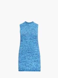 SPACE DYE MINI DRESS in blue | JW Anderson US  Product Image