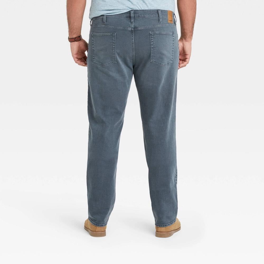 Mens Athletic Fit Jeans - Goodfellow & Co Navy 32x34 Product Image