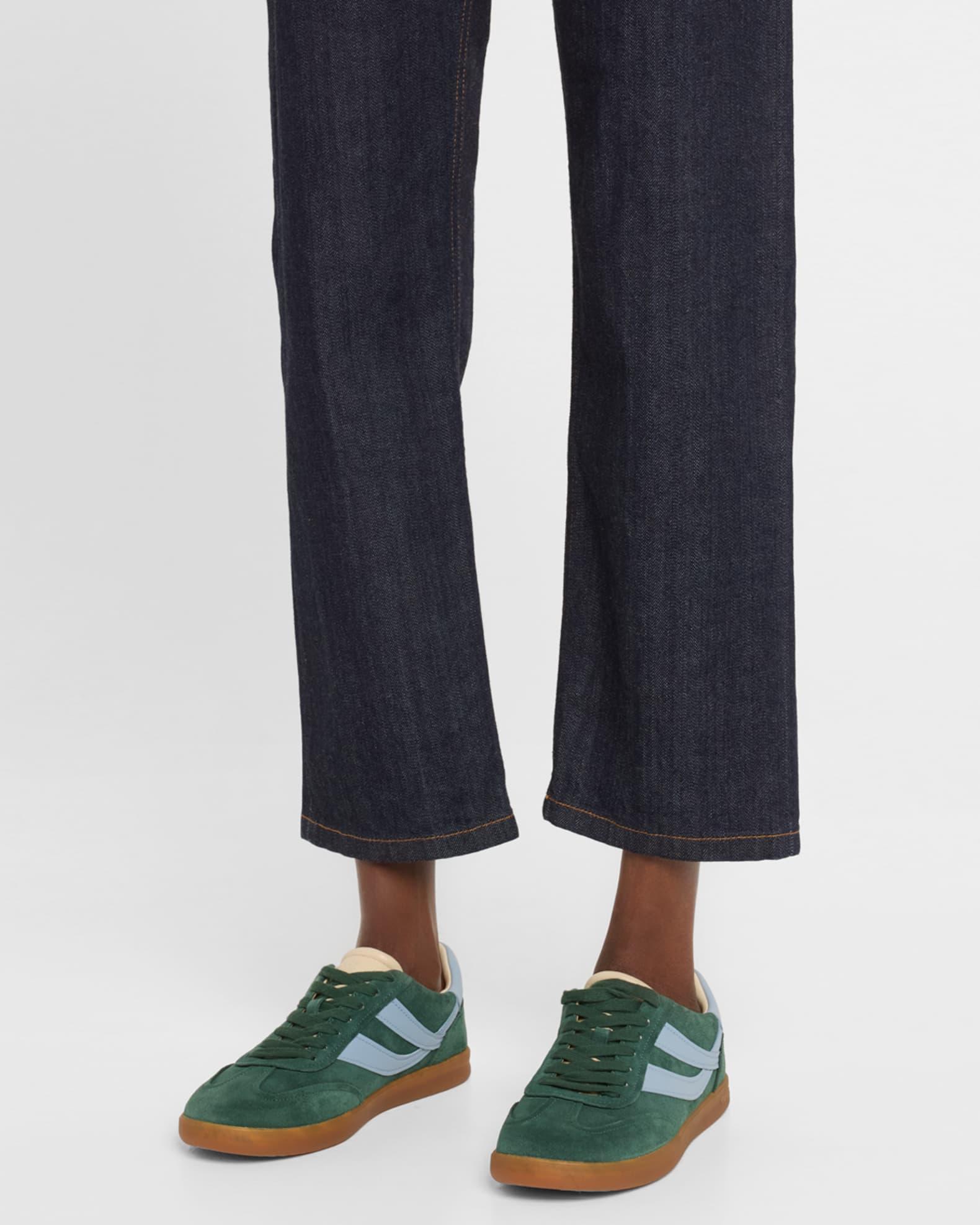 Oasis Bicolor Leather Retro Sneakers Product Image