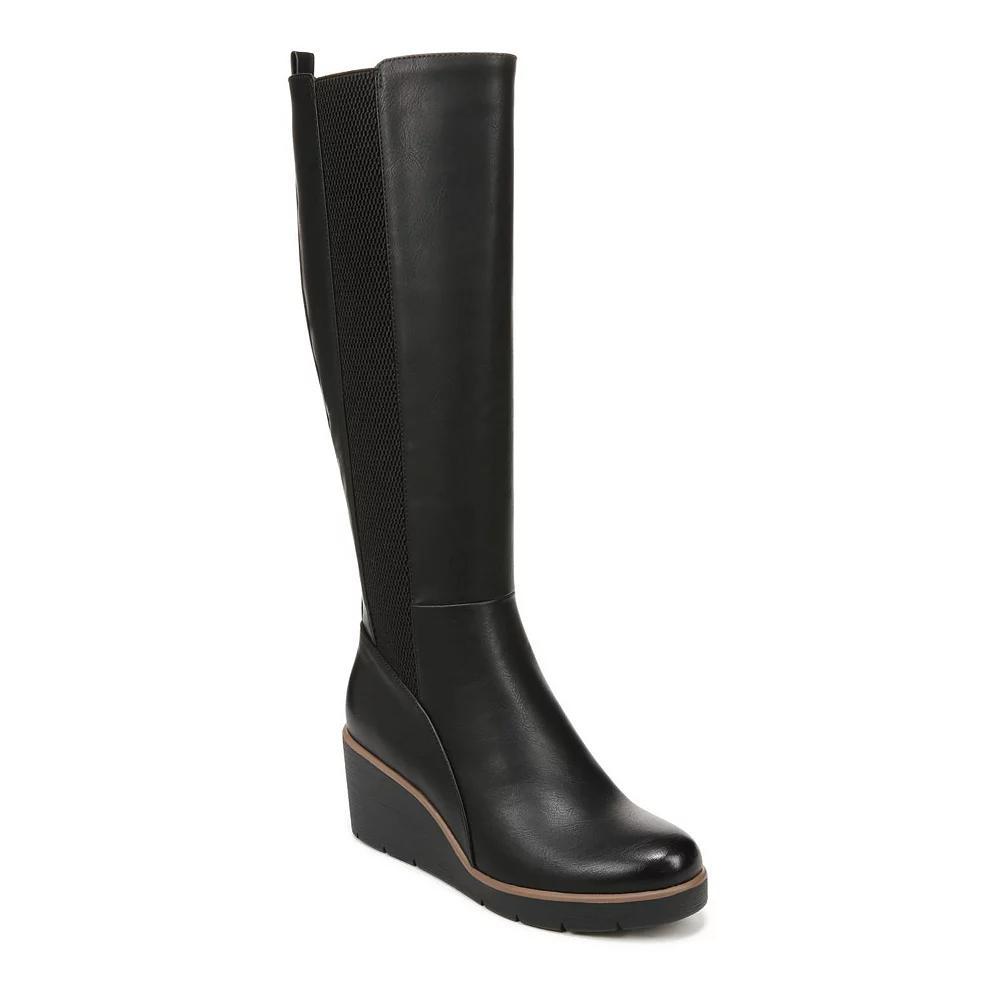 SOUL Naturalizer Adrian Women's Tall Wedge Boots, Size: 9.5, Black Product Image