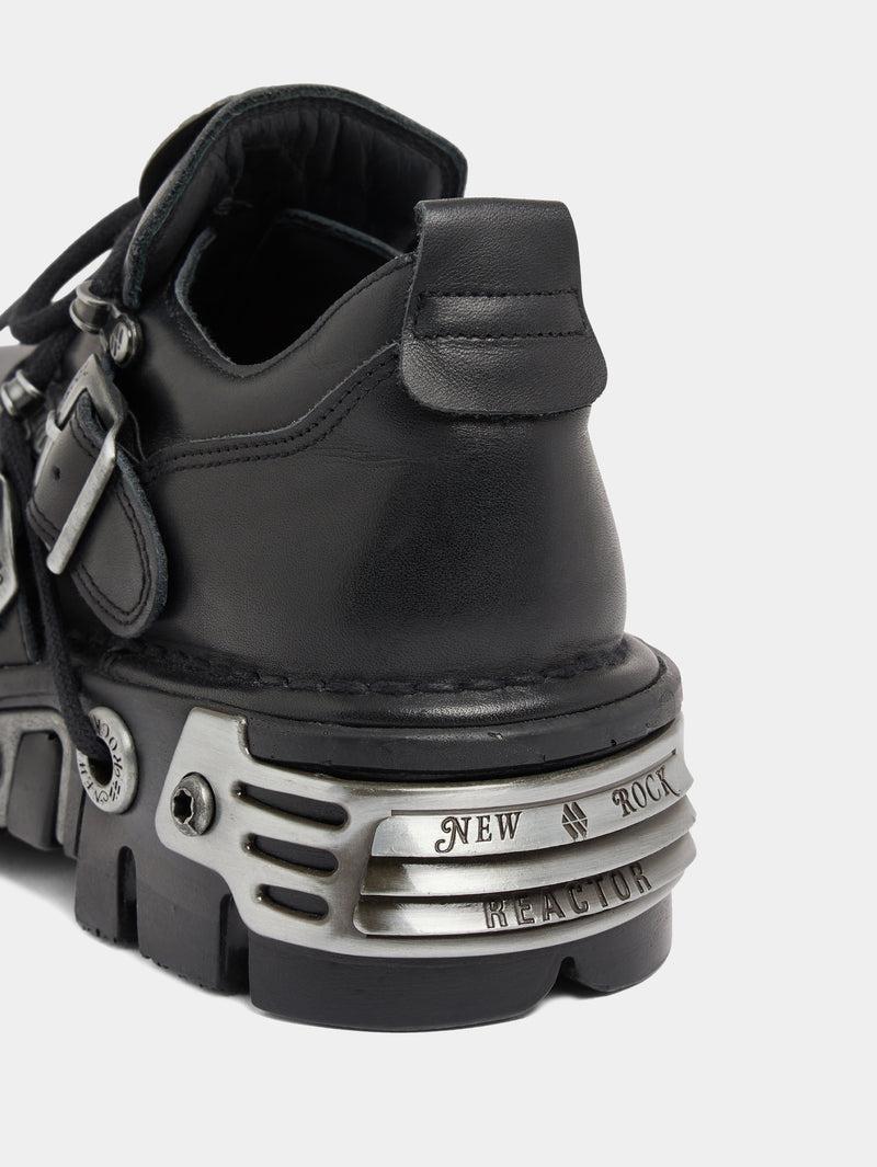 RABANNE x NEW ROCK BLACK SHOES Product Image