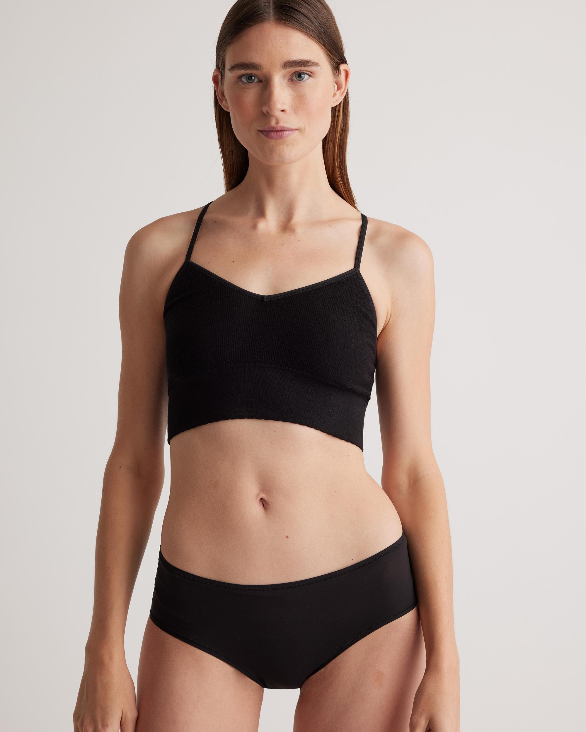 Quince | Women's Second Skin Hipster Brief Nylon/Spandex Product Image