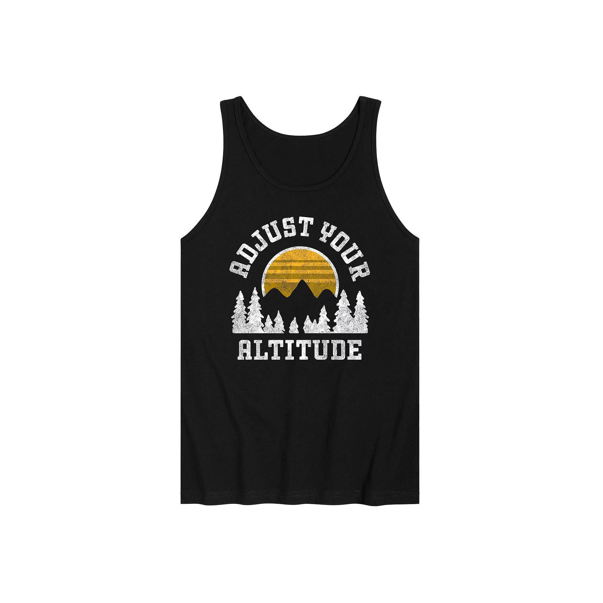 Men's Adjust Your Altitude Tank Top, Size: XL, Black Product Image