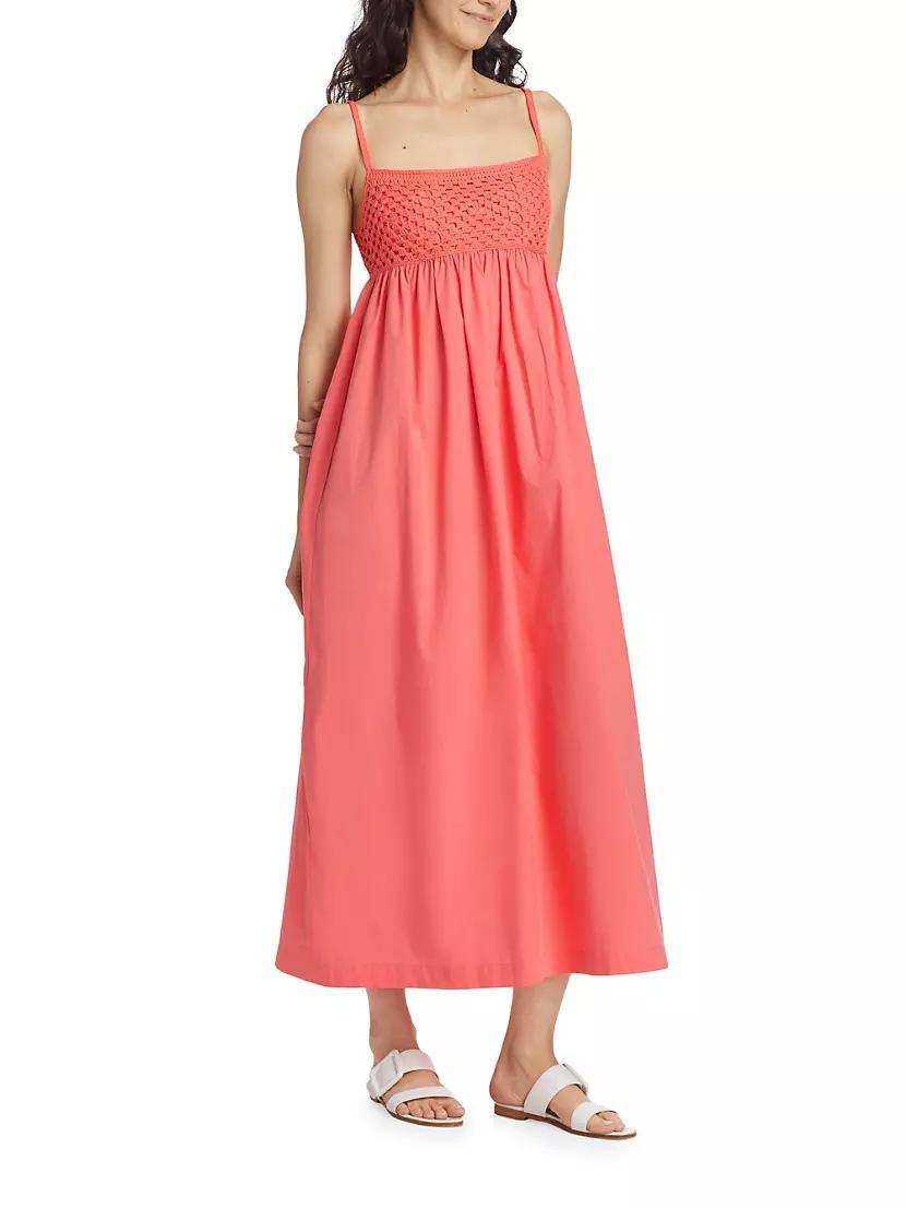 Meeka Crochet-Trimmed Maxi Dress Product Image