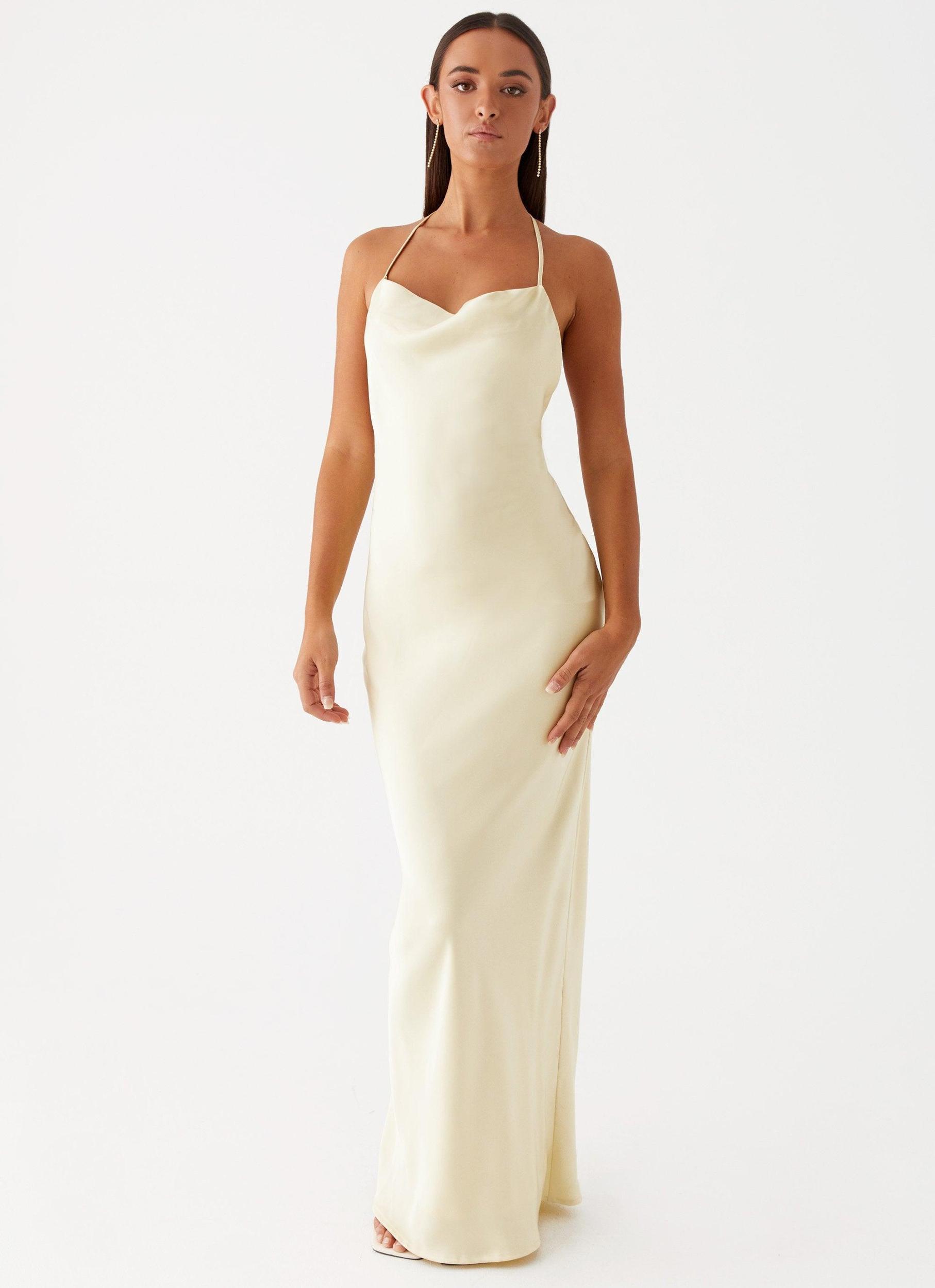 Dose Of Sunshine Maxi Dress - Lemon Product Image