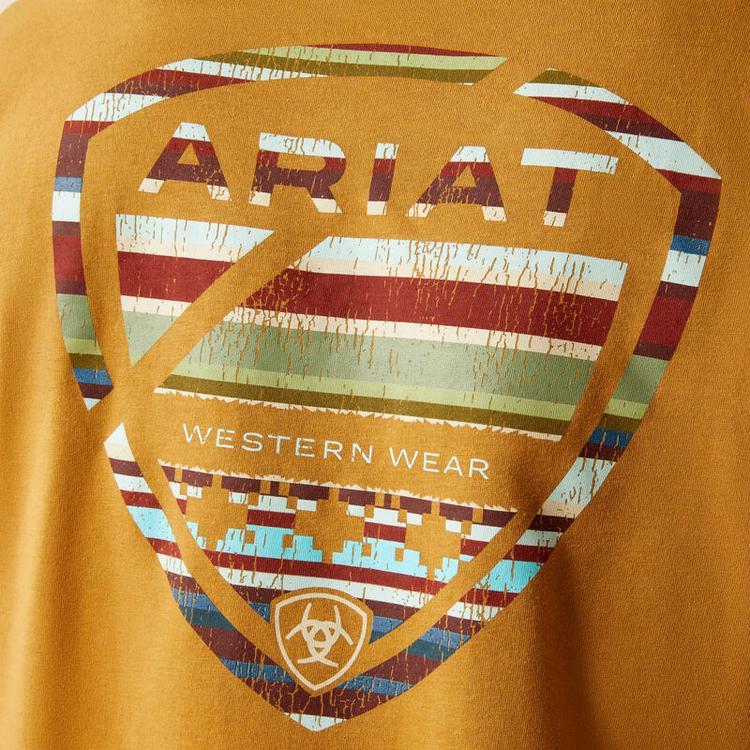 Ariat® Men's S/S Harvest Gold Serape Seal T-Shirt Product Image